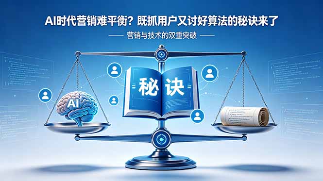 （18600期）AI时代营销难平衡？既抓用户又讨好算法的秘诀来了【原创双语字幕】 - 臻优资源网