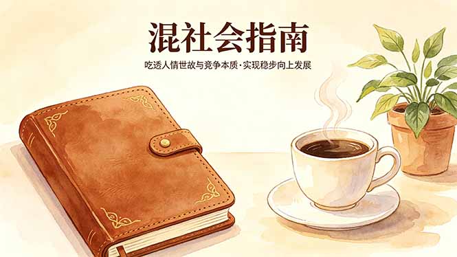 (18282期)付费文章:混社会指南,吃透人情世故与竞争本质,实现稳步向上发展 - 臻优资源网