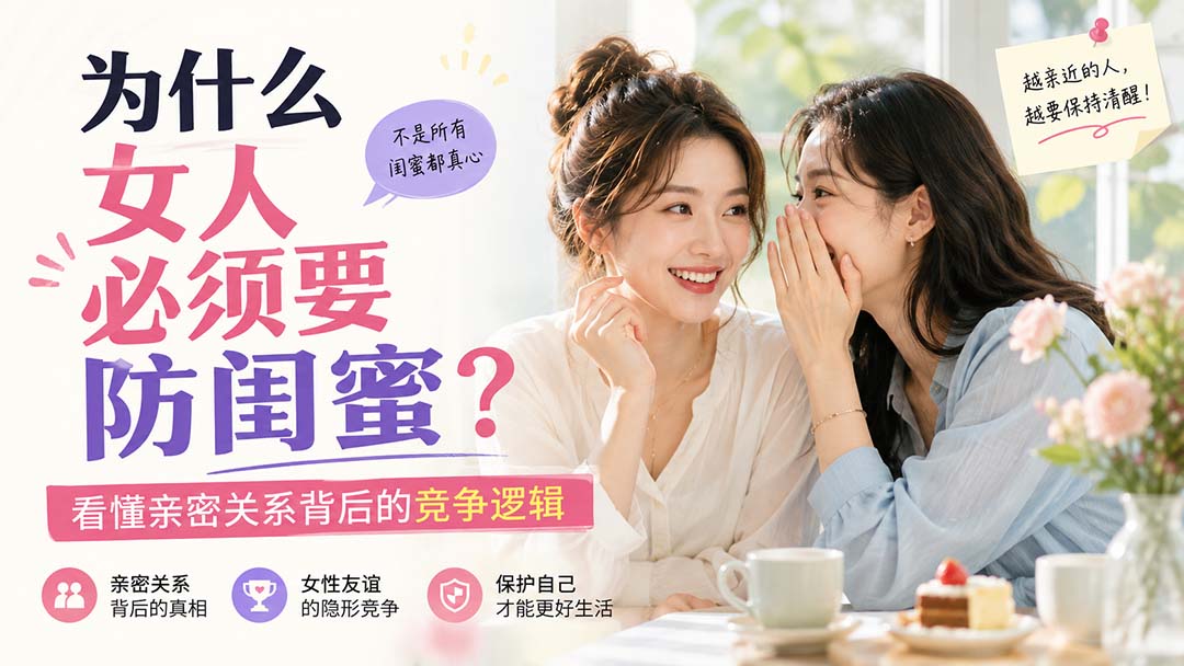 （20114期）付费文章：为什么女人必须要防闺蜜？看懂亲密关系背后的竞争逻辑 - 臻优资源网