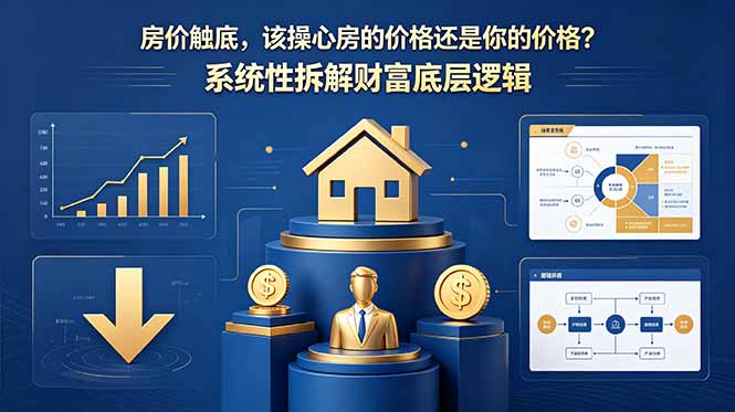 （18602期）付费文章：房价触底，该操心房的价格还是你的价格？系统性拆解财富底层逻辑 - 臻优资源网