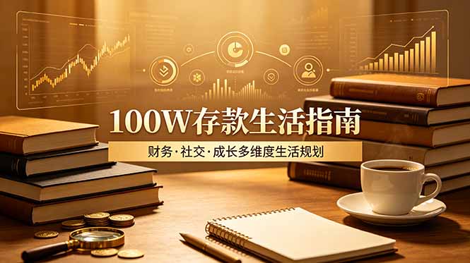 (19121期)付费文章:100W存款生活指南,如何从财务、社交、成长等维度规划自己的生活 - 臻优资源网