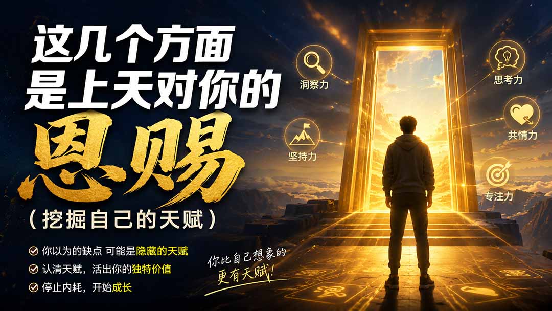 (19964期)付费文章:这几个方面是上天对你的恩赐(挖掘自己的天赋) - 臻优资源网