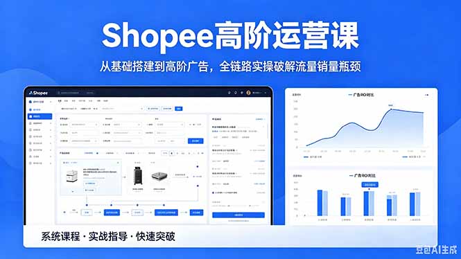 （18499期）Shopee高阶运营课-2026年5月更新，从基础搭建到高阶广告，全链路实操破解流量销量瓶颈 - 臻优资源网