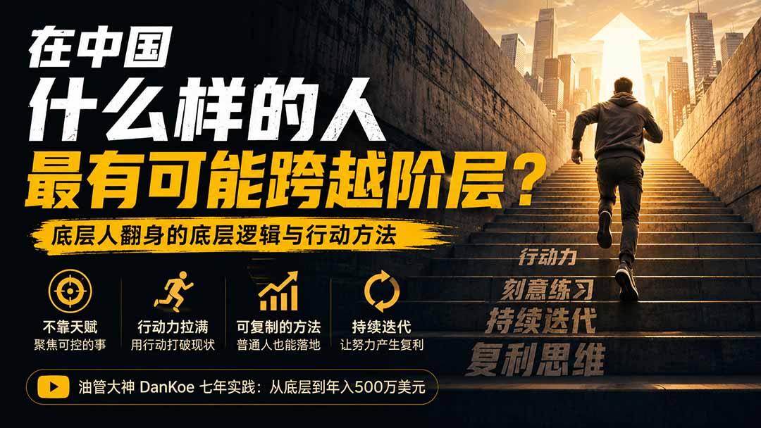 （20083期）付费文章：在中国什么样的人最有可能跨越阶层？底层人翻身的方法！ - 臻优资源网