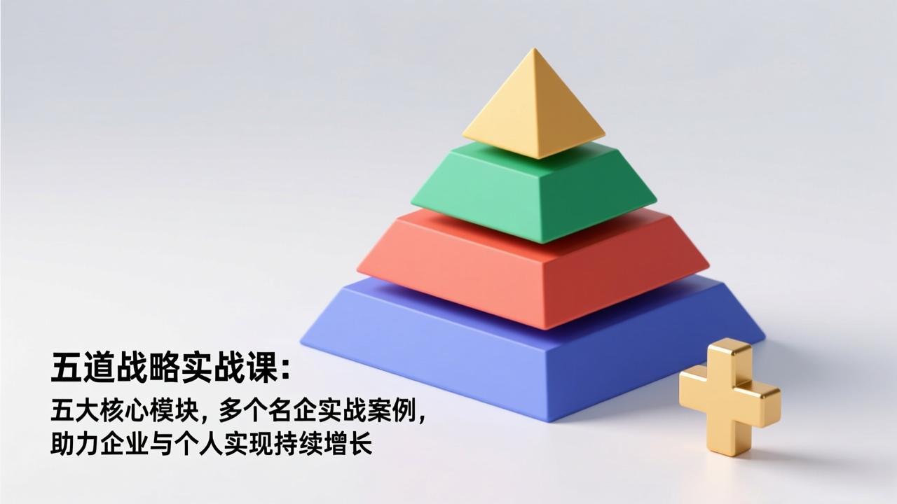 （17095期）五道战略实战课：五大核心模块，多个名企实战案例，助力企业与个人实现持续增长 - 臻优资源网