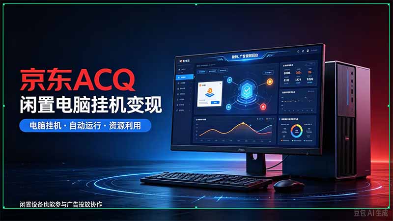 （21063期）京东ACQ是什么？闲置电脑挂机采集项目拆解 - 臻优资源网