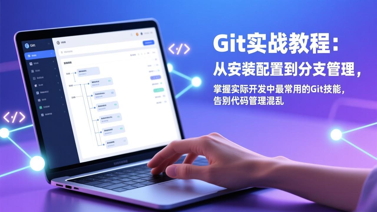 （17513期）Git实战教程：从安装配置到分支管理，掌握实际开发中最常用的Git技能，告别代码管理混乱 - 臻优资源网