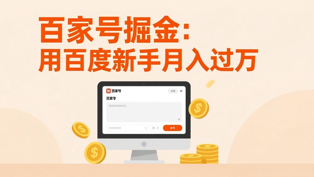 （17549期）家号掘金：用百度新手月入过万，日入300，无需引流，全新手机搬砖项目 - 臻优资源网