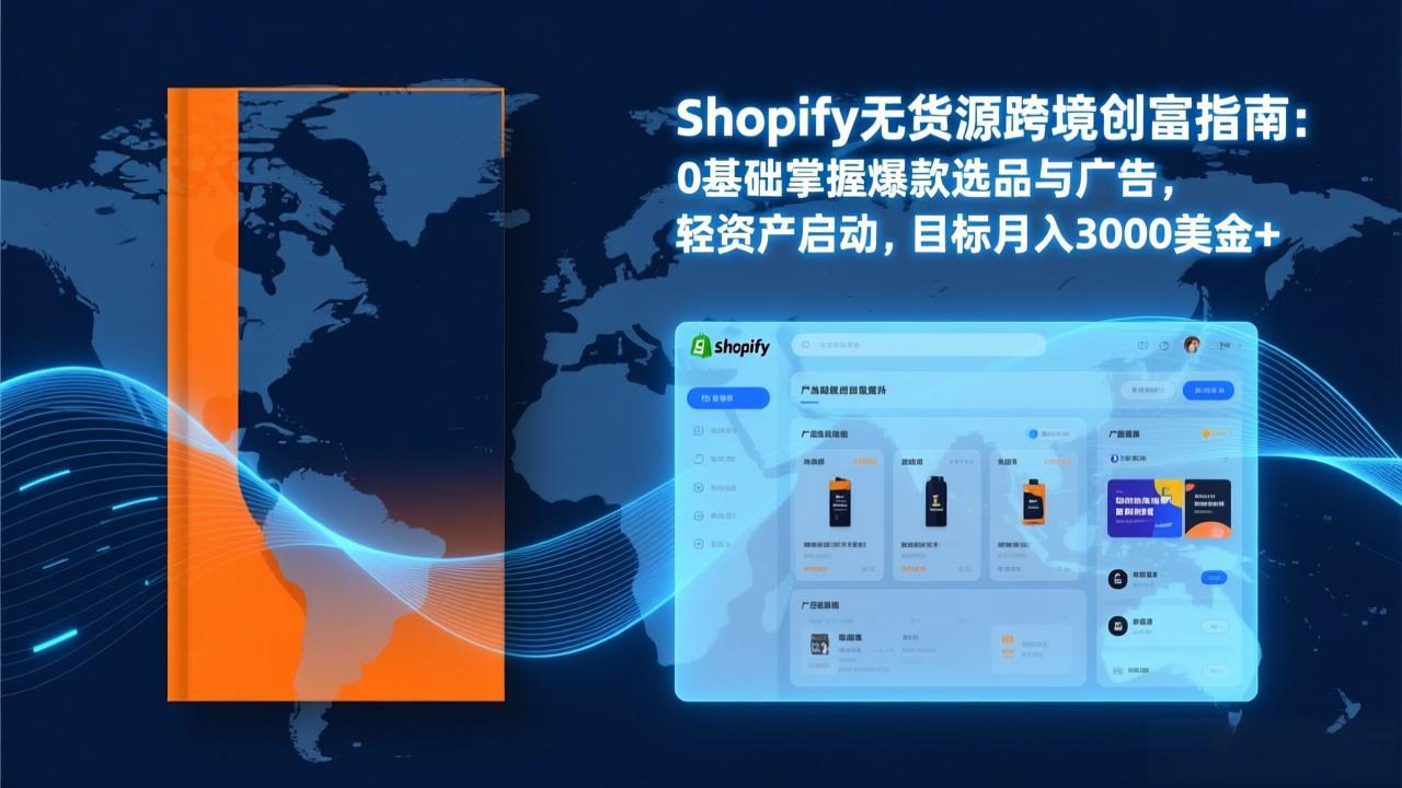 （17238期）Shopify爆款打法实战：从选品到广告投放，复制爆款模型，驱动独立站月销售额破万刀 - 臻优资源网