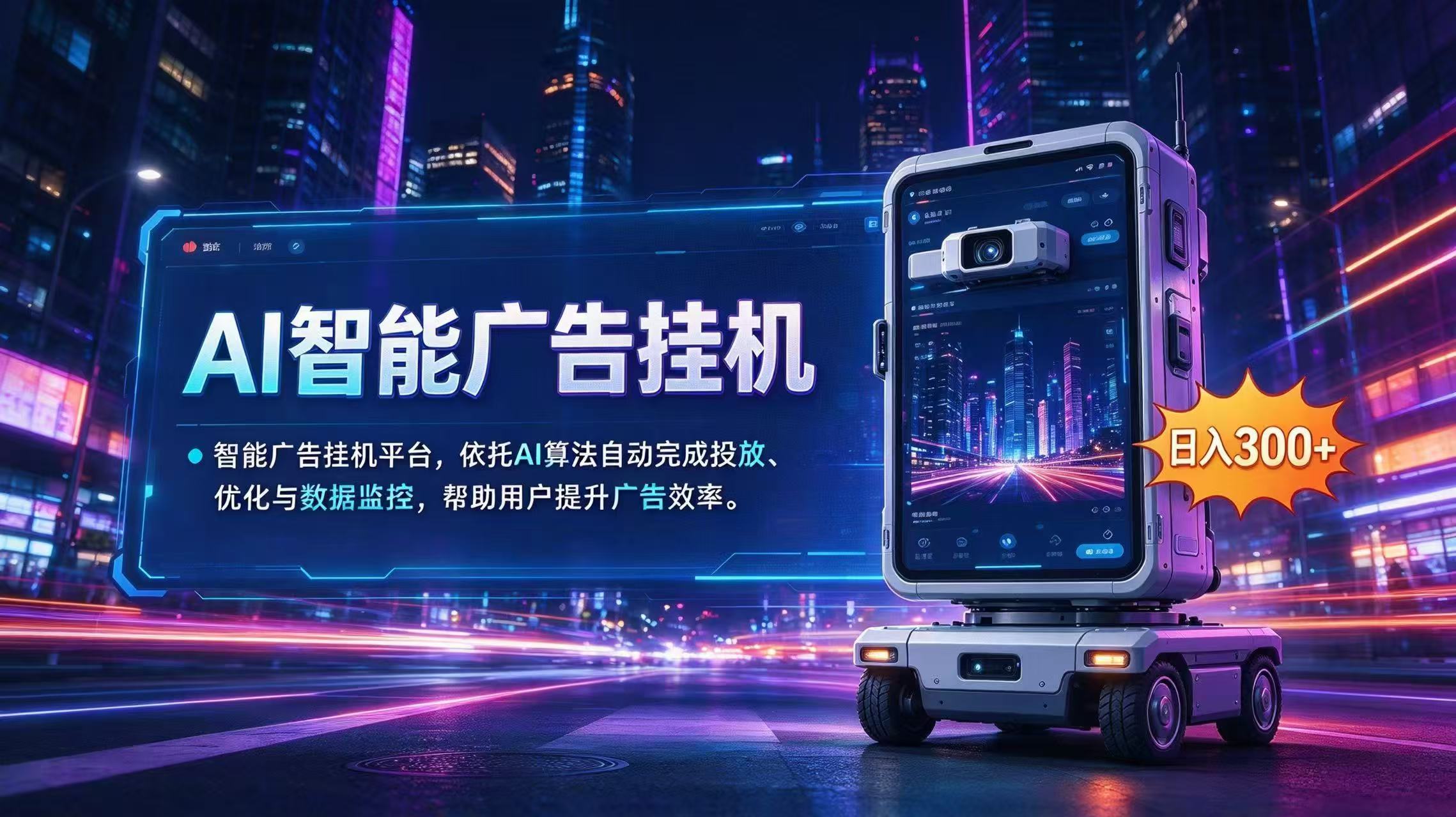 （20936期）AI 智能广告挂机｜AI 自动运行，轻松托管广告任务 - 臻优资源网