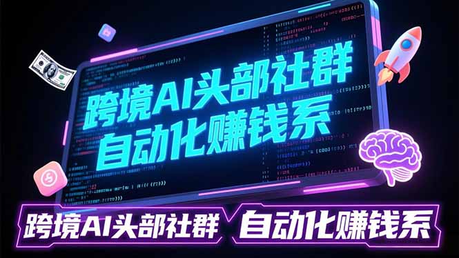 （17255期）跨境AI头部社群前沿精选：聚焦可落地的AI实战经验，快速构建你的自动化赚钱系 - 臻优资源网