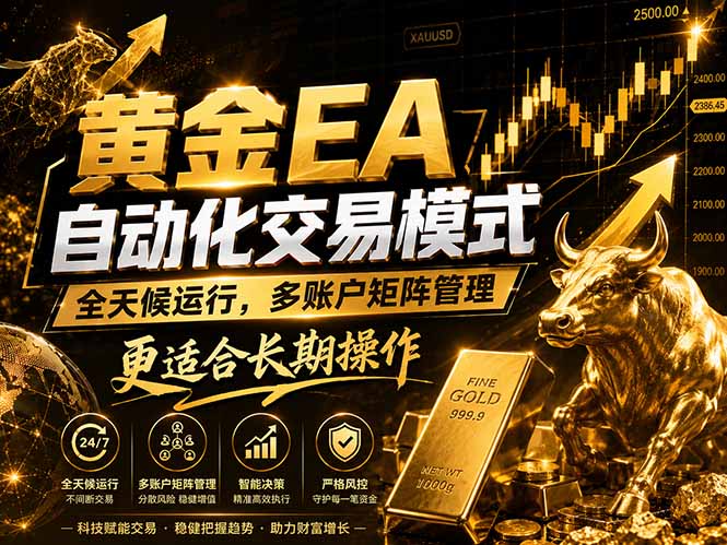 （18509期）黄金EA量化：多窗口矩阵稳定运行，系统自动执行，收益空间持续放大 - 臻优资源网
