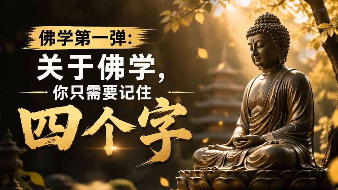 （19728期）付费文章：佛学第一弹:关于佛学，你只需要记住四个字 - 臻优资源网