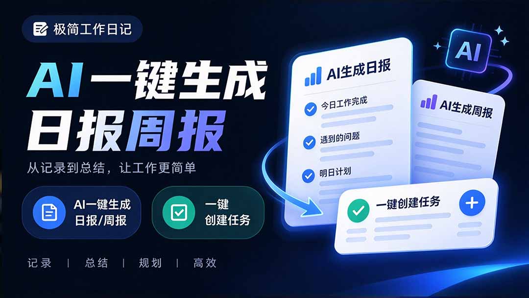 （20697期）天天写日报周报写到头疼？截图一键选屏幕内容，AI 自动把它变成结构化任务，极简工作日记 - 臻优资源网
