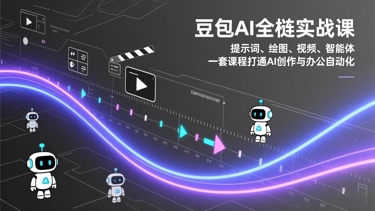 （17385期）豆包AI全栈实战课：提示词、绘图、视频、智能体，一套课程打通AI创作与办公自动化 - 臻优资源网