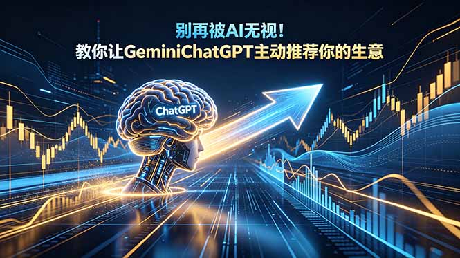 （18659期）别再被AI无视！教你让GeminiChatGPT主动推荐你的生意【原创双语字幕】 - 臻优资源网