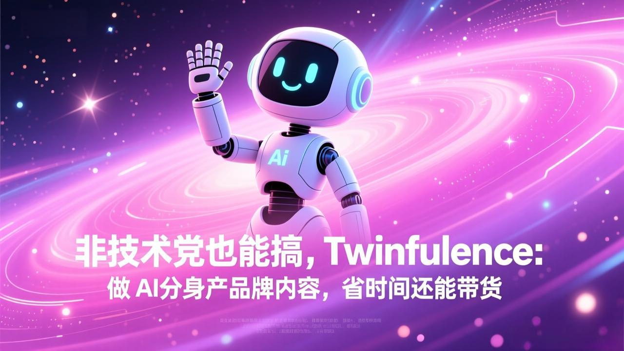（17381期）非技术党也能搞!Twinfluence:做 AI 分身产品牌内容,省时间还能带货 - 臻优资源网