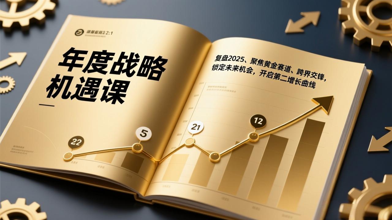 （17077期）年度战略机遇课，复盘2025、聚焦黄金赛道、跨界交锋，锁定未来机会，开启第二增长曲线 - 臻优资源网