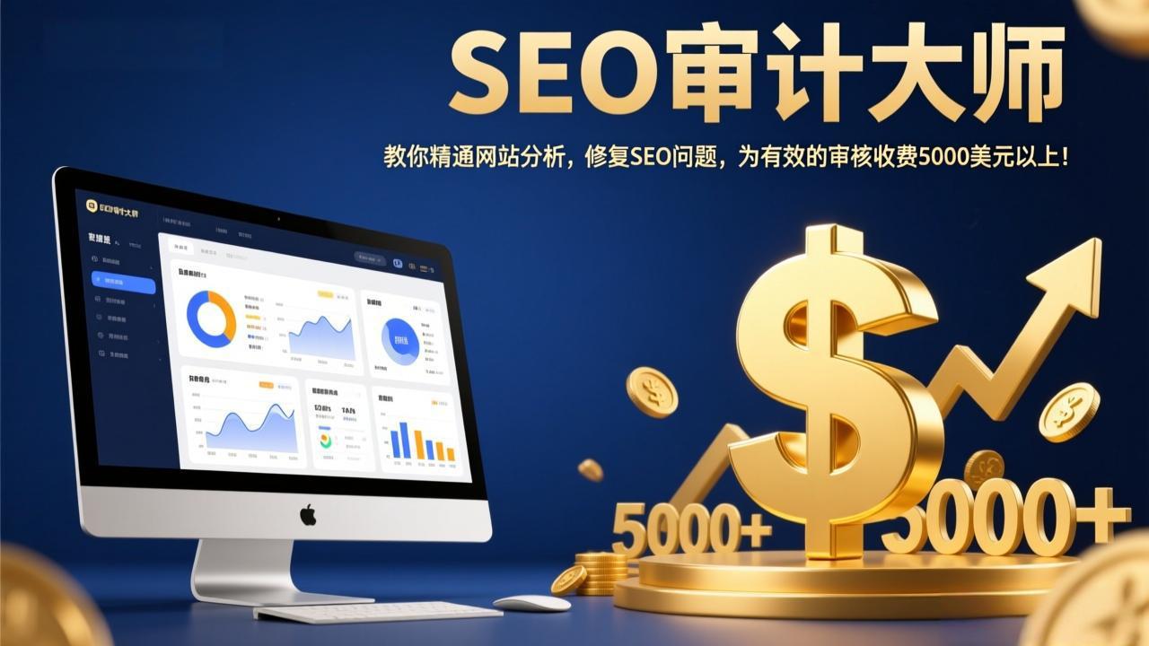 （17475期）SEO审计大师：教你精通网站分析，修复SEO问题，为有效的审核收费5000美元以上！ - 臻优资源网