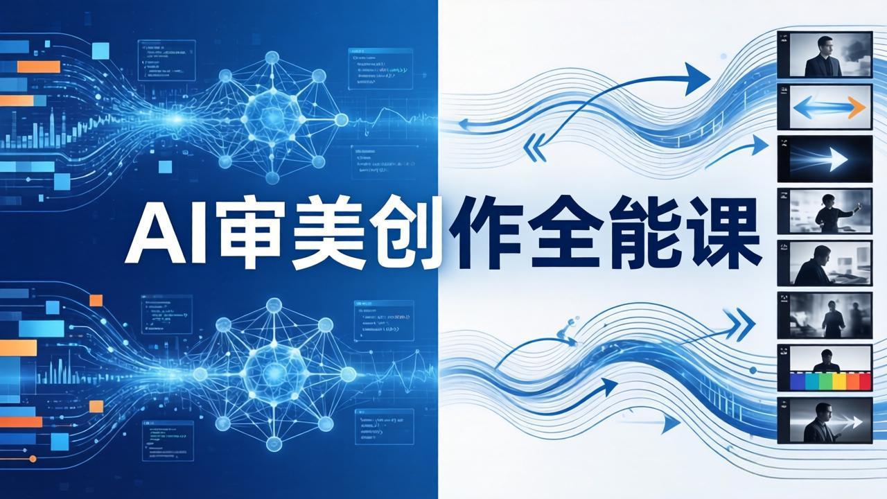 （17973期）AI审美创作全能课：MJ+Seedance+模型训练+影视分镜+编剧，一站式掌握AI艺术创作 - 臻优资源网