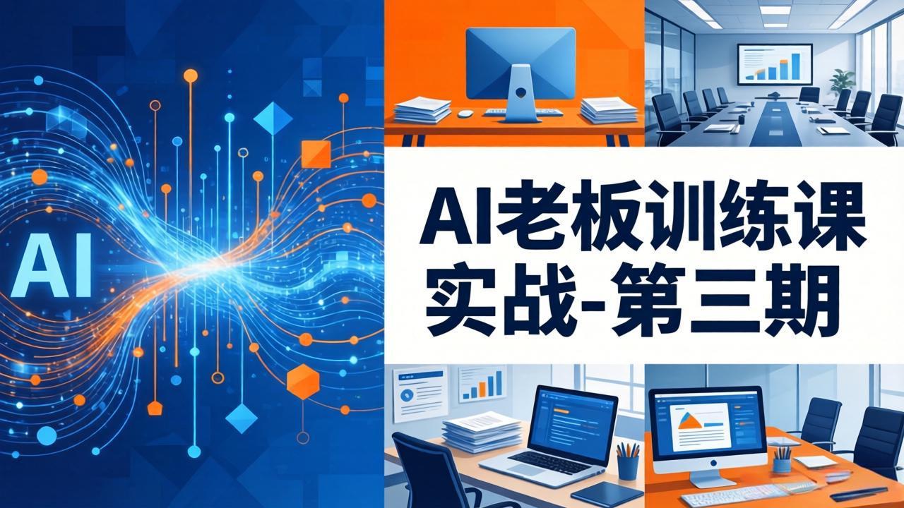 （18025期） AI老板训练课实战-第三期：AI+内容应用落地教学，从0到1打通AI变现完整路径 - 臻优资源网