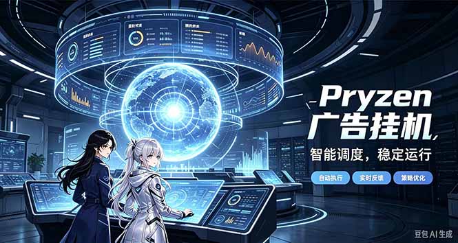 （21102期）Pryzen广告全自动挂机给自己一个交代，门槛低，零基础小白也可以快速上手 - 臻优资源网