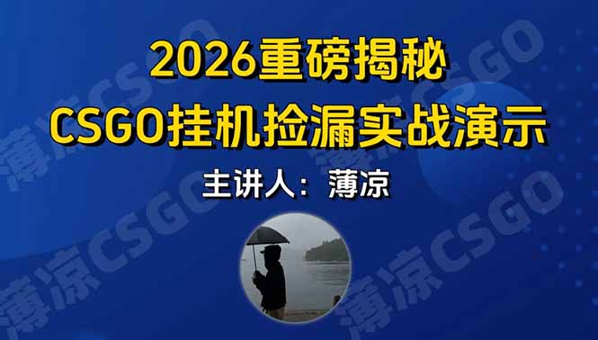 （17258期）CSGO游戏挂机游戏搬砖最新升级，普通小白一部手机可日入300+当天见结果，支持验证 - 臻优资源网