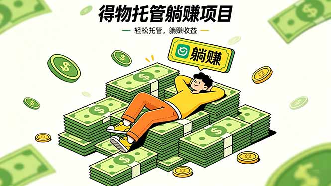 (18726期)26年6月必做!得物视频激励项目,全自动运营单号月利润3600+ - 臻优资源网