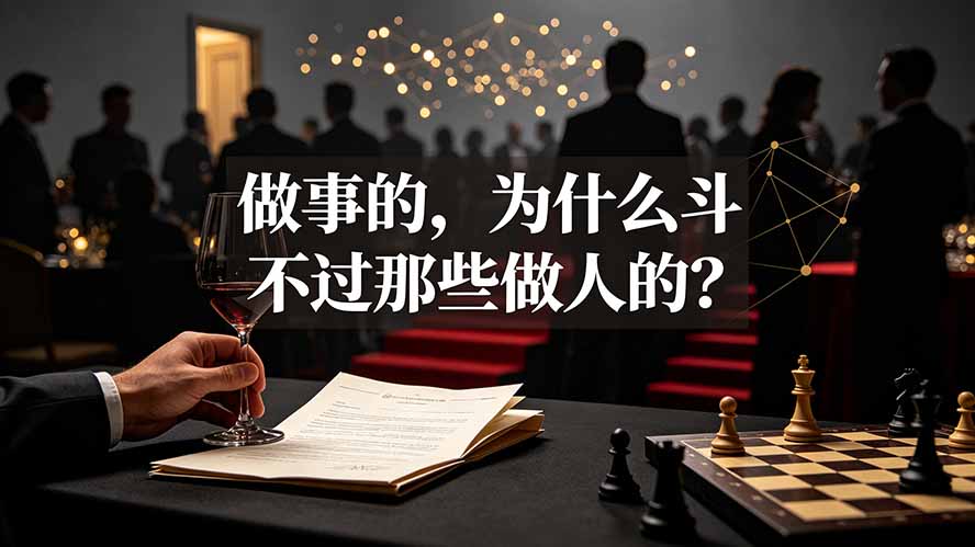 （19414期）付费文章：做事的，为什么斗不过那些做人的？ - 臻优资源网