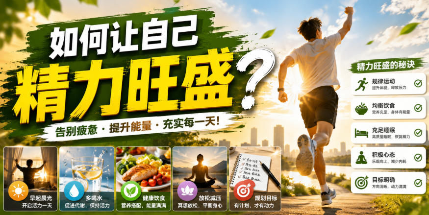 付费文章：如何让自己精力旺盛？ - 臻优资源网