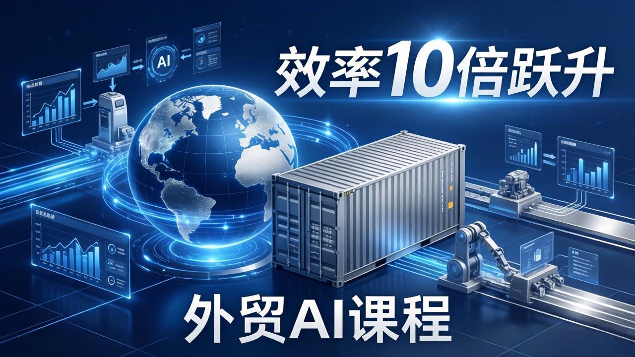 （17595期）外贸人AI破局课：从零部署n8n搭建数字员工，让AI自动执行复杂工作流，效率10倍跃升 - 臻优资源网
