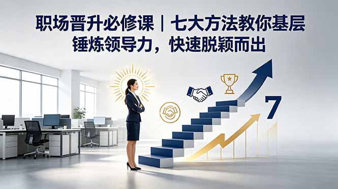 （18629期）付费文章：职场晋升必修课｜七大方法教你基层锤炼领导力，快速脱颖而出 - 臻优资源网