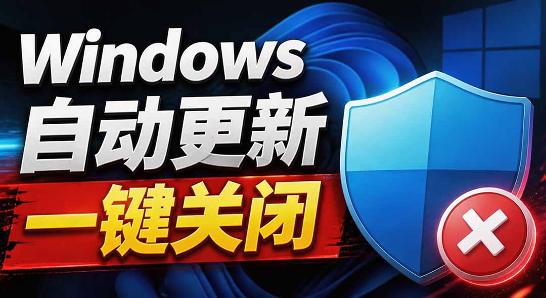 （20349期）Windows7/10/11系统禁止更新工具来了！仅400KB，一键禁止系统更新和恢复更新，小巧好用 - 臻优资源网