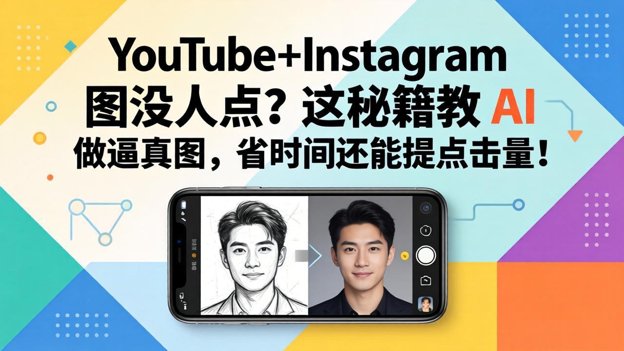 （17911期）YouTube+Instagram 图没人点？这秘籍教 AI 做逼真图，省时间还能提点击量 - 臻优资源网
