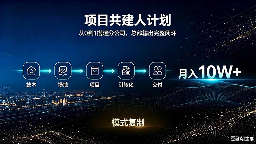 （20037期）做项目被割了100w。半年翻身。 合伙人月入10W的收入计划 - 臻优资源网