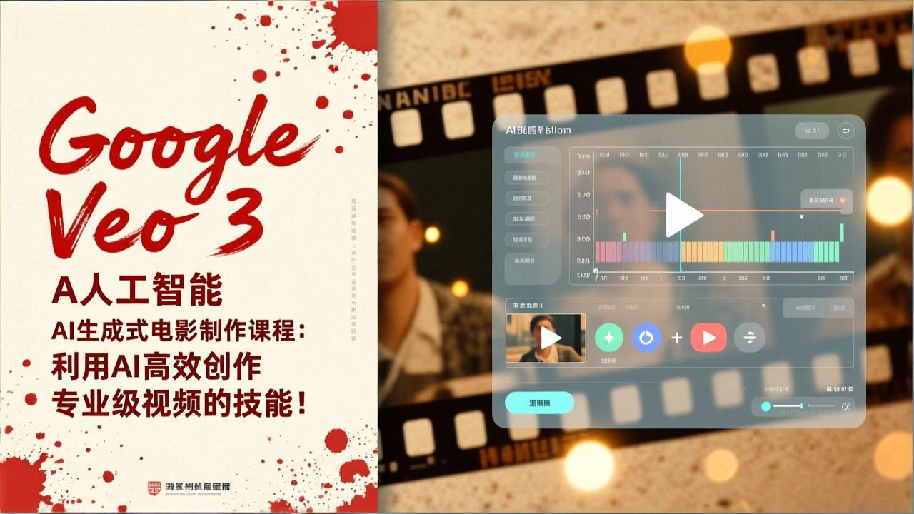 （17032期）Google Veo 3人工智能AI生成式电影制作课程：利用AI高效创作专业级视频的技能！ - 臻优资源网