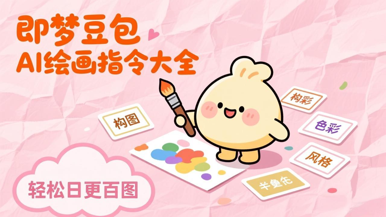 （17261期）即梦豆包AI绘画指令大全：海量关键词库一键复制，出图效率提升10倍，轻松日更百图 - 臻优资源网