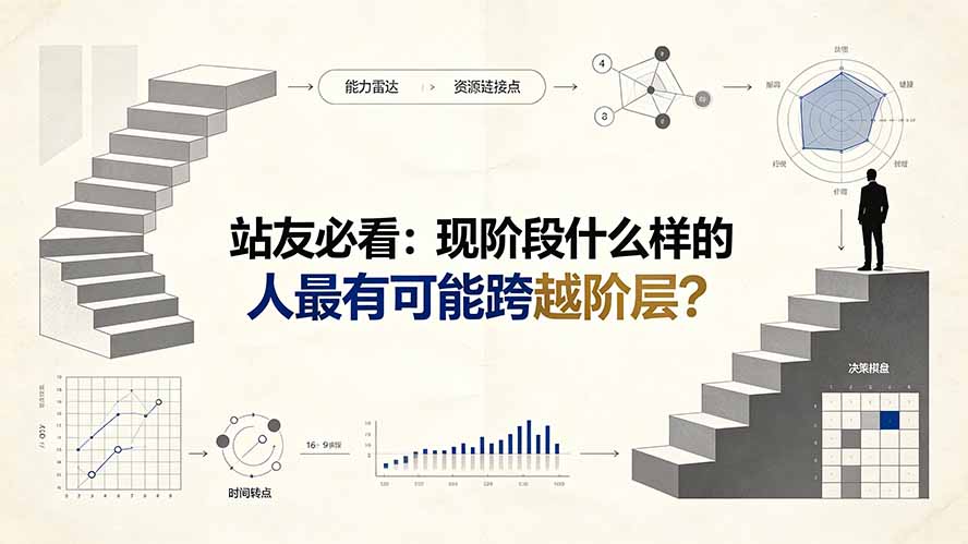 （19475期）付费文章：站友必看：现阶段什么样的人最有可能跨越阶层? - 臻优资源网