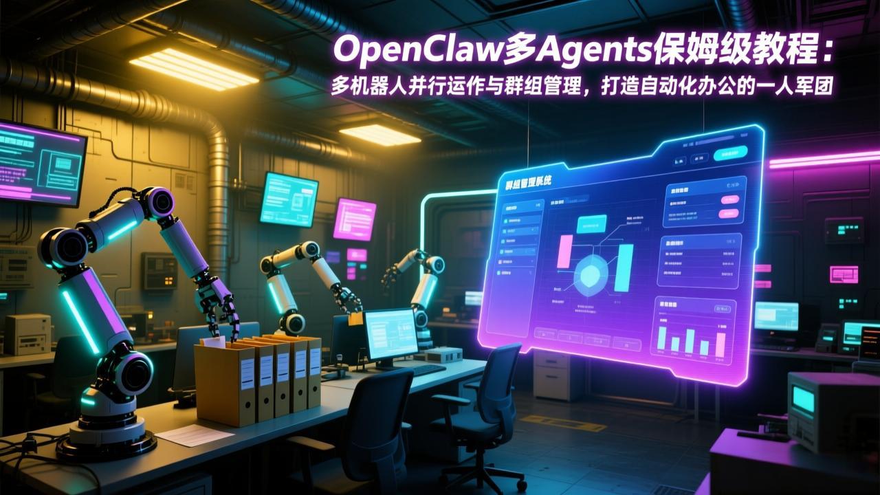 （17563期）OpenClaw多Agents保姆级教程：多机器人并行运作与群组管理，打造自动化办公的一人军团 - 臻优资源网