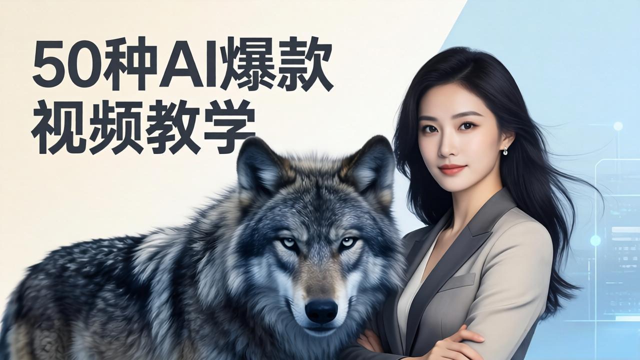 （17815期）50种AI爆款视频教学：影视级古诗词+治愈萌宠+山海经蛟龙，高阶宝典商业落地 - 臻优资源网