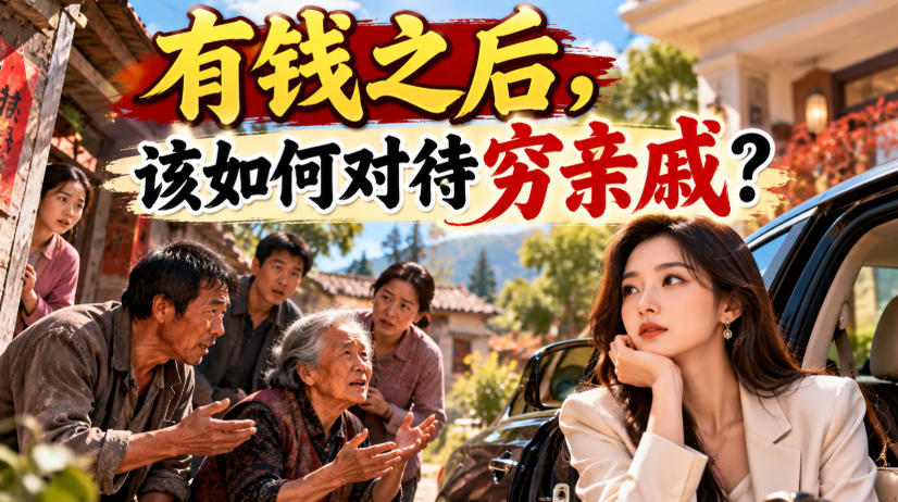 某公众号付费文章：有钱之后，该如何对待穷亲戚？ - 臻优资源网