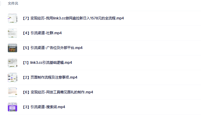 link3.cc聚合链接引流，日引流50＋精准粉 - 臻优资源网