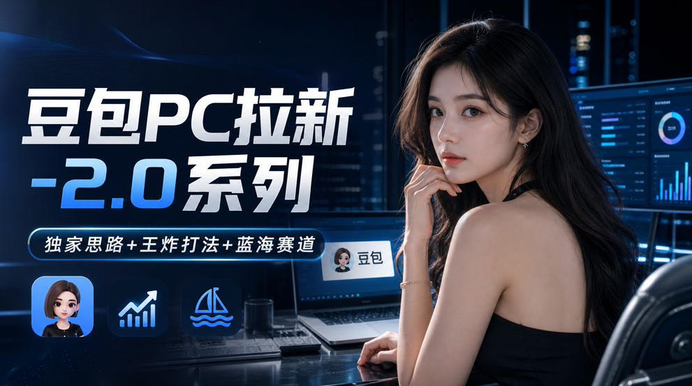 豆包PC拉新2.0系列-独家思路+王炸打法+蓝海赛道 - 臻优资源网