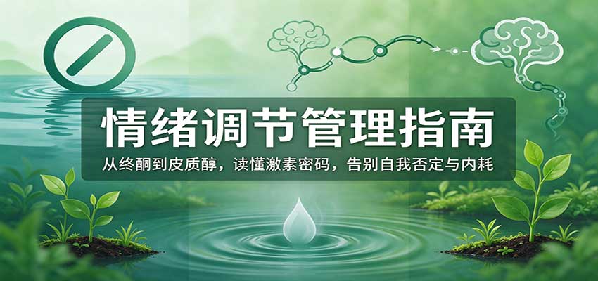 情绪调节管理指南：从睾酮到皮质醇，读懂激素密码，告别自我否定与内耗 - 臻优资源网