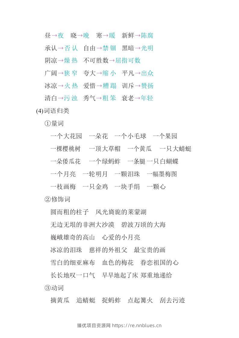 图片[3] - 五年级语文下册知识要点汇总（部编版） - 臻优资源网