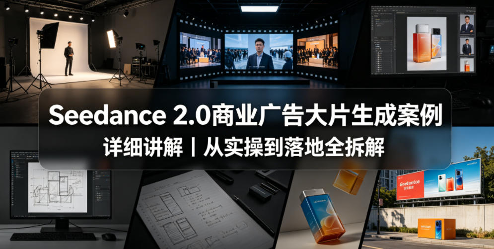Seedance 2.0商业广告大片生成案例详细讲解｜从实操到落地全拆解 - 臻优资源网