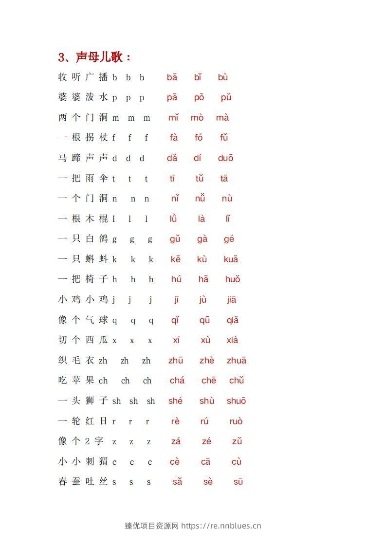 图片[2] - 幼小衔接拼音一本通PDF(3) - 臻优资源网