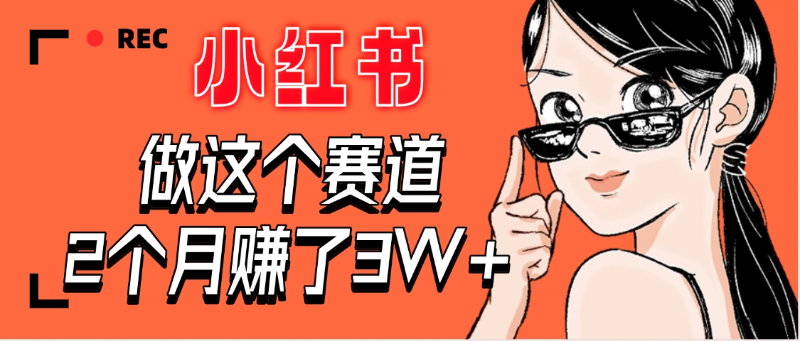 【惊叹！】在小红书做这个赛道，2个月收益3W+ - 臻优资源网