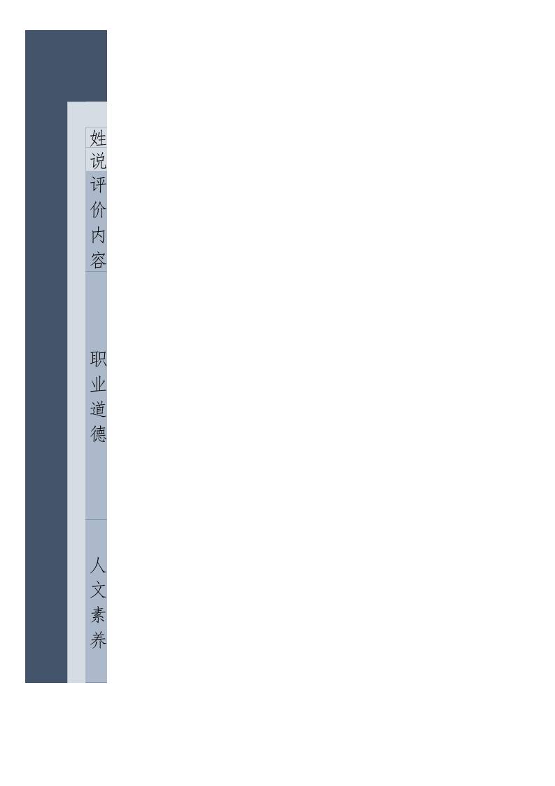 11.教师自我评价表 - 臻优资源网