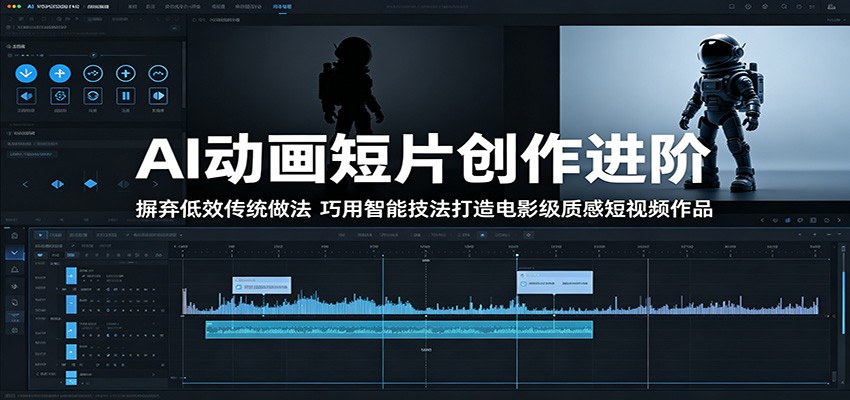 AI动画短片创作进阶:摒弃低效传统做法,巧用智能技法打造电影级质感短视频作品 - 臻优资源网